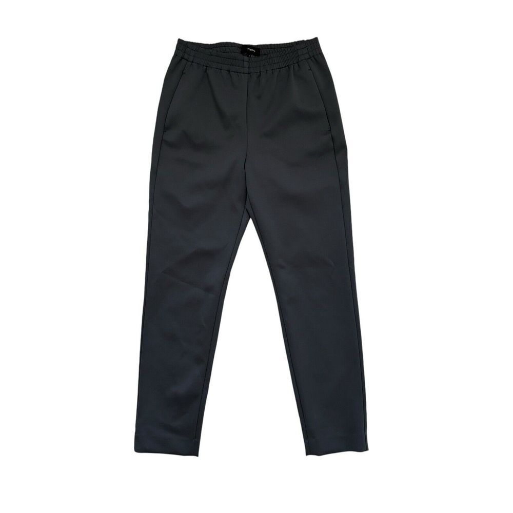 Theory‎ Tapered Pant Knit Tech Women's Size 0 Gray